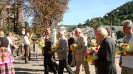 Złożenie kwiatów przez przedstawicieli oficjalnej delegacji